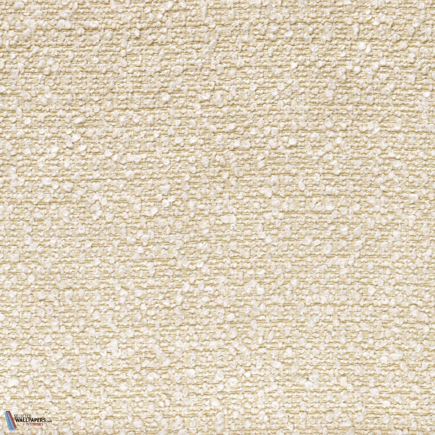 Alpine stof-Casamance-Kissen-Cushion-Creme-Meter (M1)-Selected Interiors