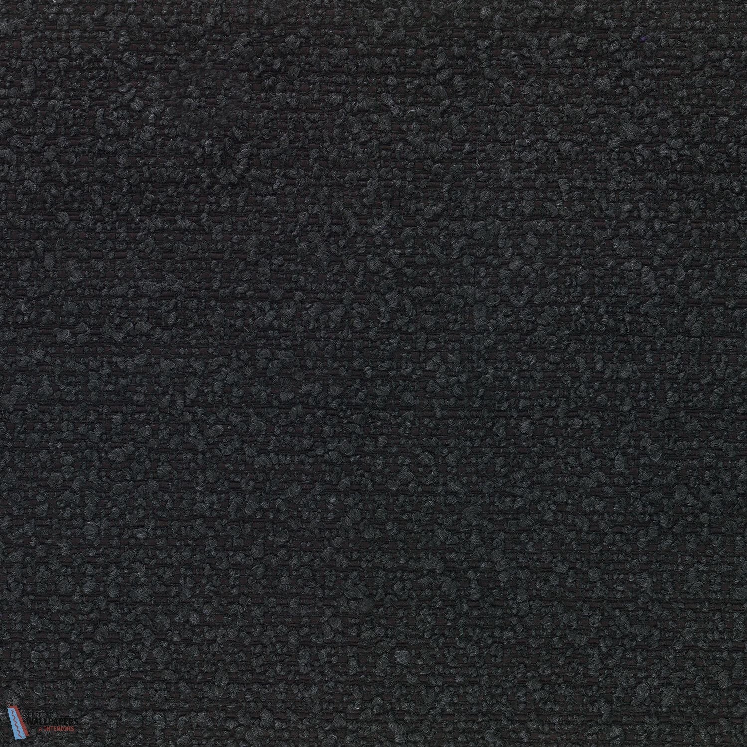 Alpine stof-Casamance-Kissen-Cushion-Noir-Meter (M1)-Selected Interiors