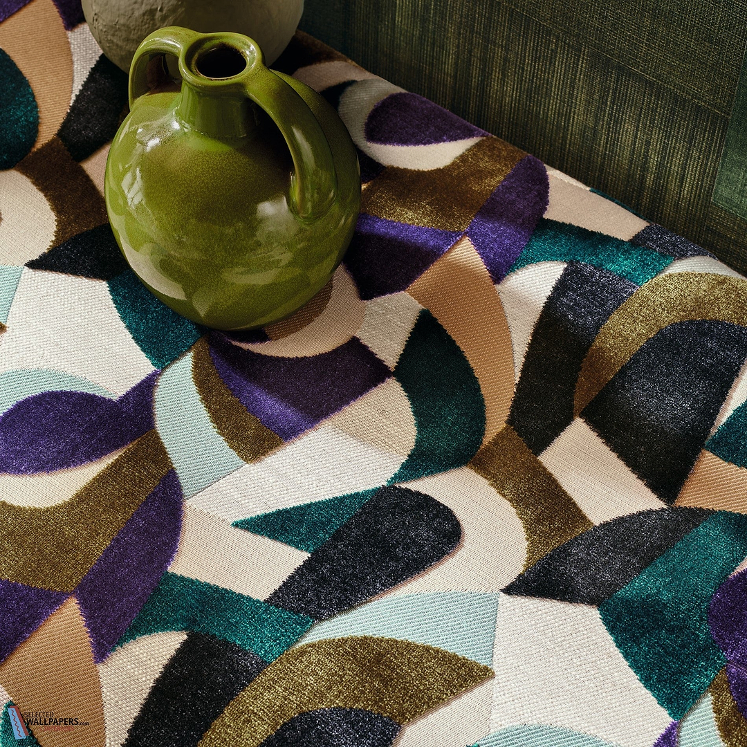 Andine stof-Casamance-Selected-Wallpapers-Interiors