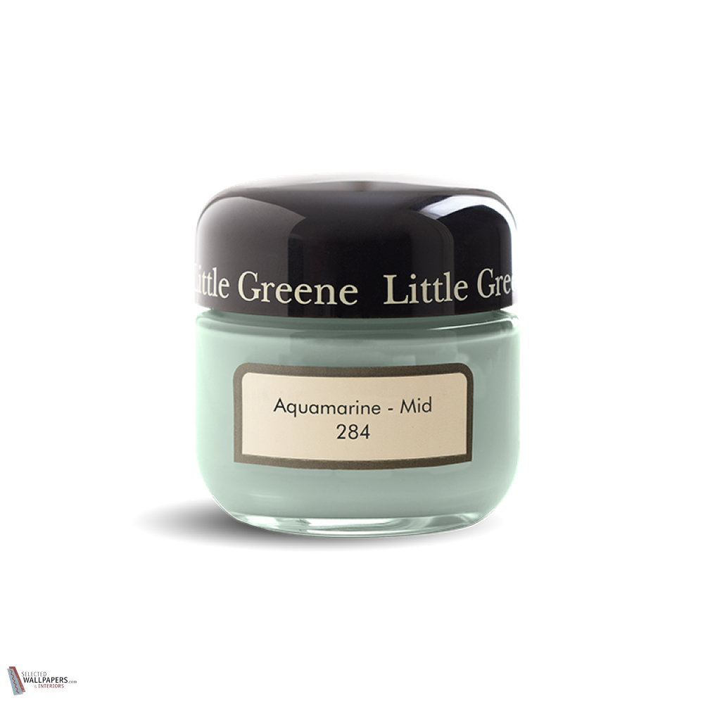 Aquamarine Mid verf Little Greene 284-Selected-Wallpapers-Interiors