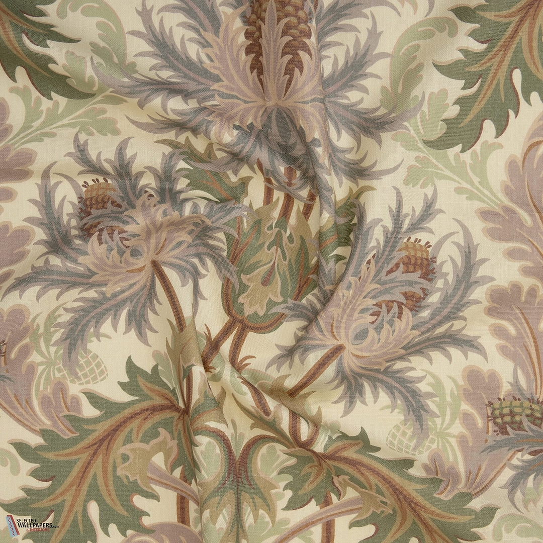 Aquifolia stof-House of Hackney-wallpaper-tapete-Ecru-Meter (M1)-Selected-Wallpapers-Interiors