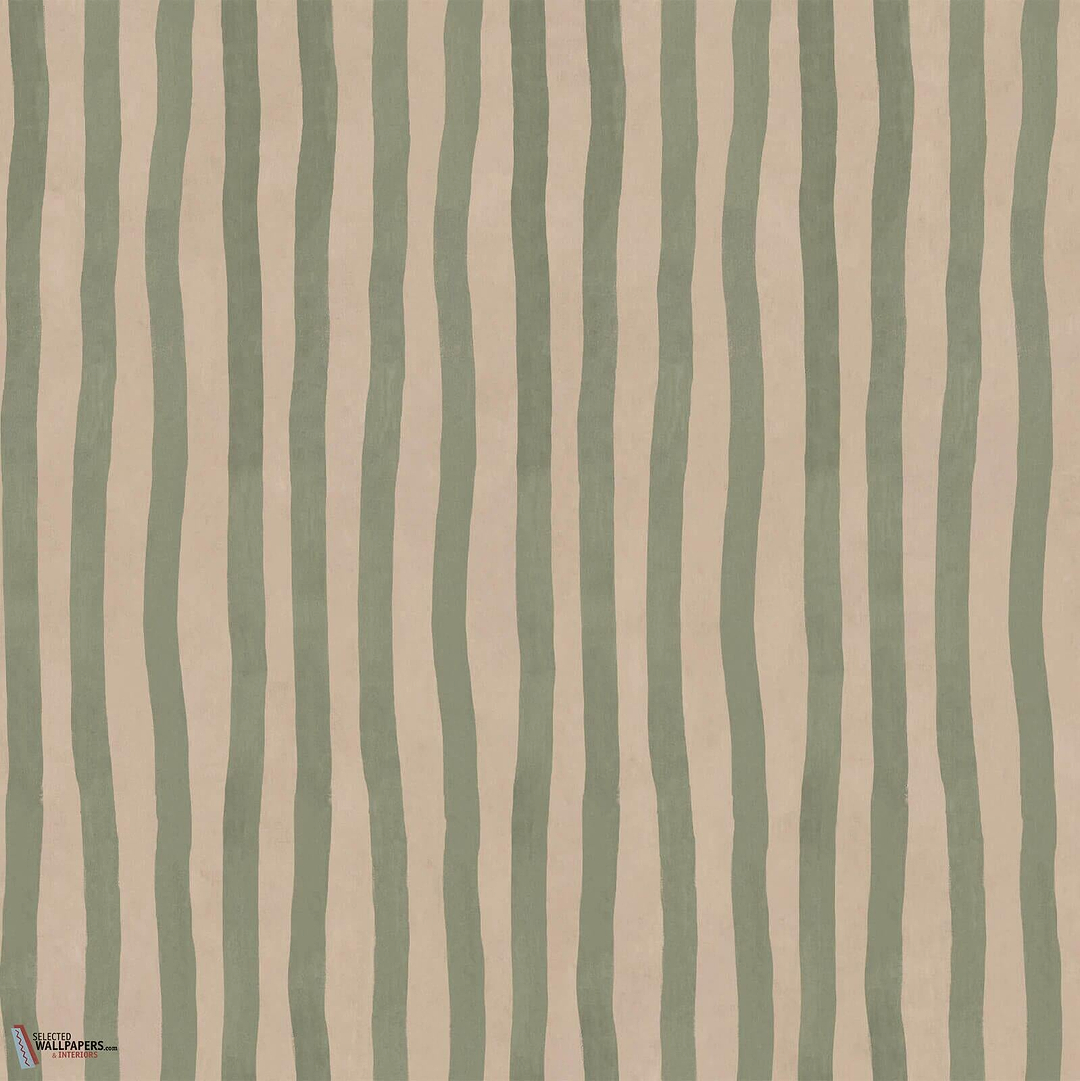 Artist's Stripe behang-House of Hackney-wallpaper-tapete-Sap & Alabaster-200 cm-Selected-Wallpapers-Interiors