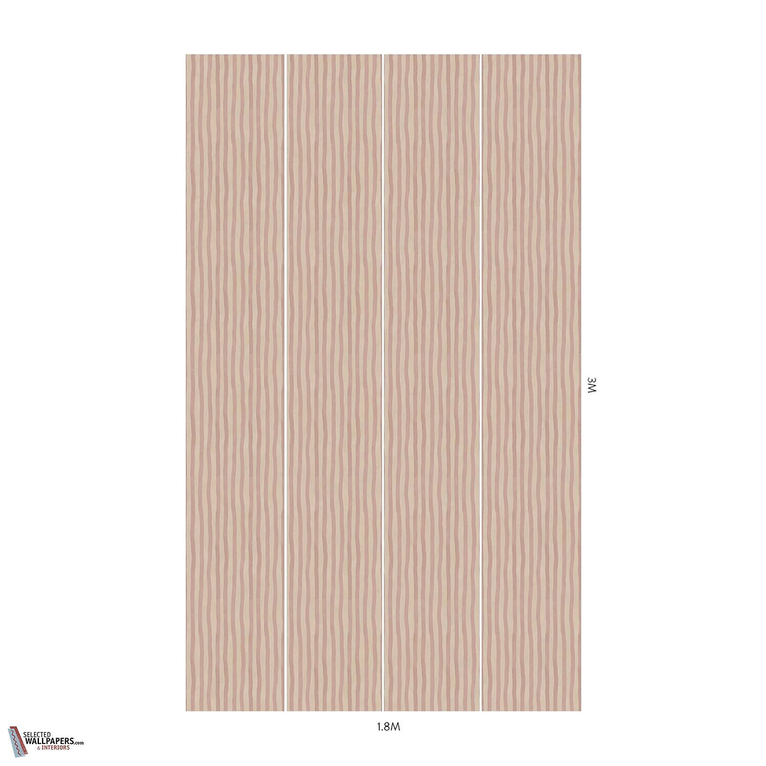 Artist's Stripe behang-House of Hackney-wallpaper-tapete-Selected-Wallpapers-Interiors