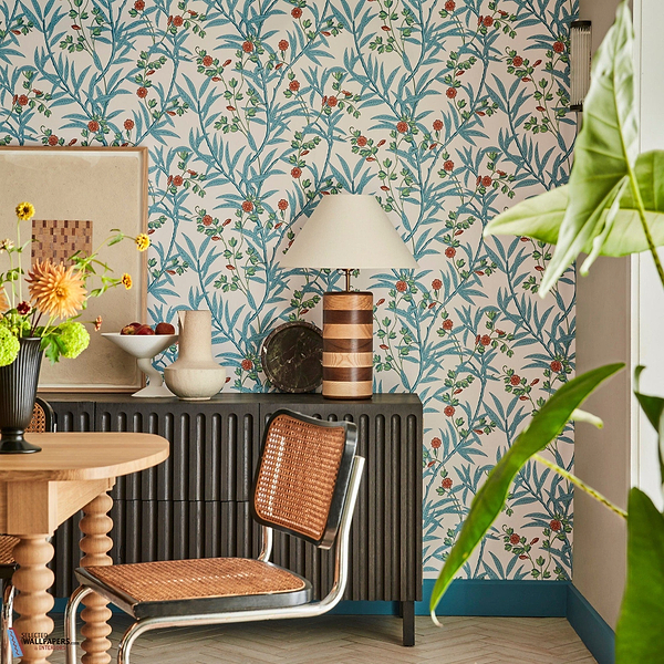 Bamboo Floral-Little Greene-wallpaper-behang-Tapete-wallpaper-Selected Wallpapers