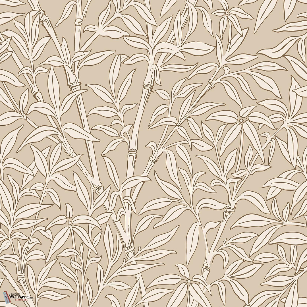 Bamboo Forest behang-Cole & Son-Oat-Rol-Selected Wallpapers-Interiors