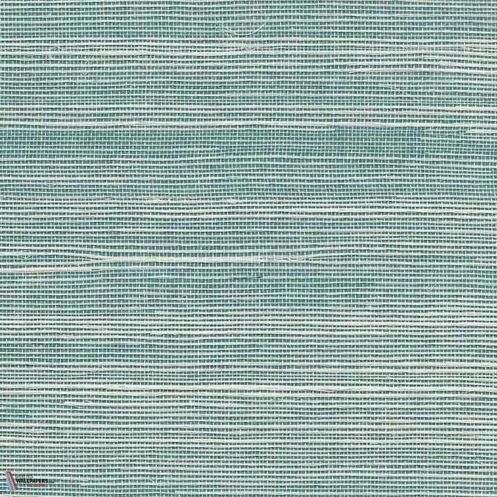 Bermuda Hemp II-Phillip Jeffries-wallpaper-behang-Tapete-wallpaper-Turquoise-Rol-Selected Wallpapers