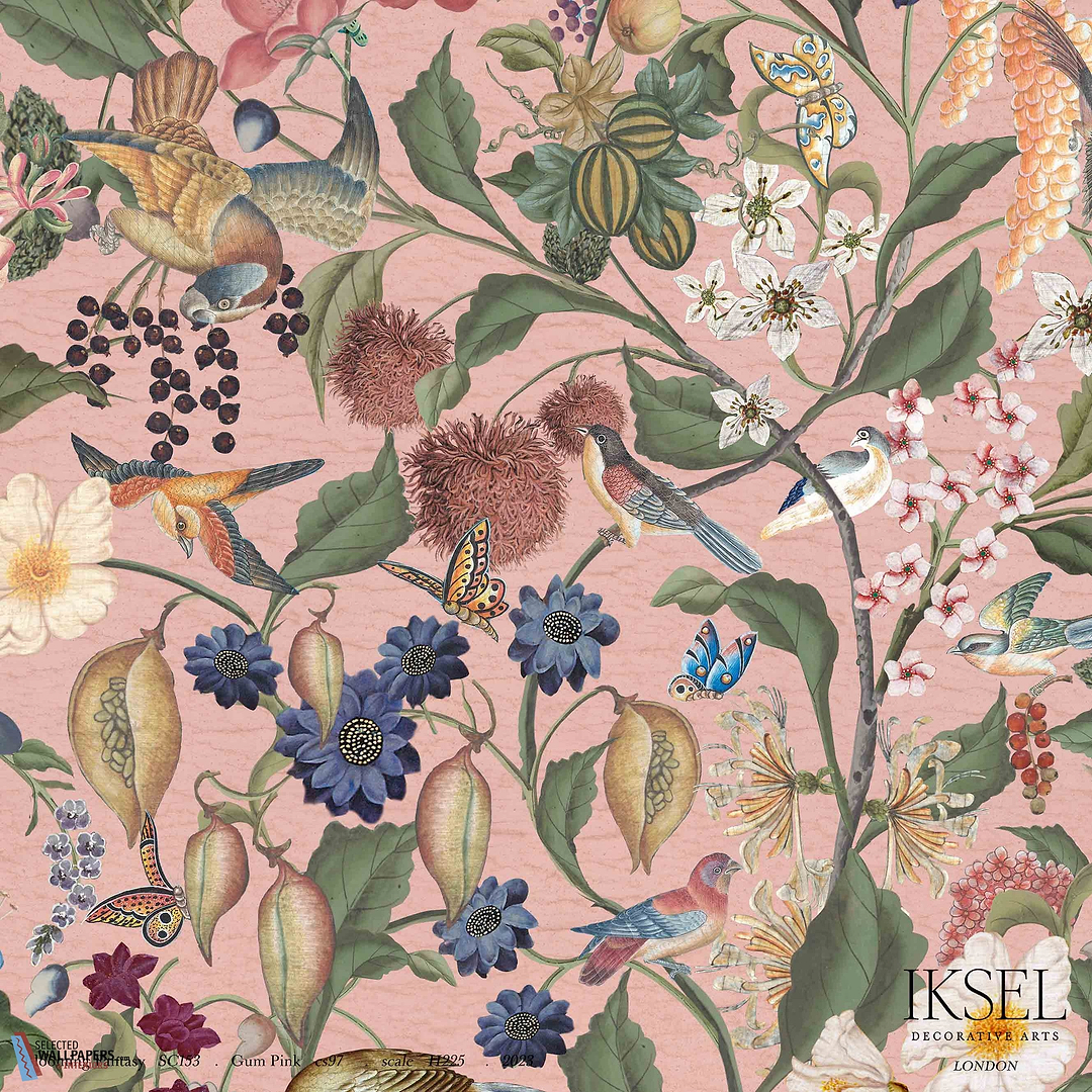 Blooming Fantasy-Iksel-behang-Tapete-wallpaper-Gumpink-Non Woven-Selected Wallpapers