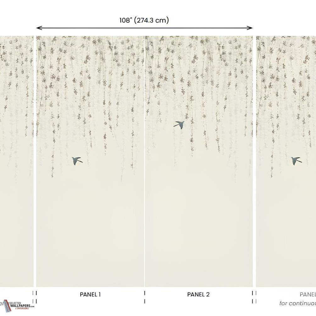 Blossom Mural behang-Thibaut-Selected Wallpapers-Interiors