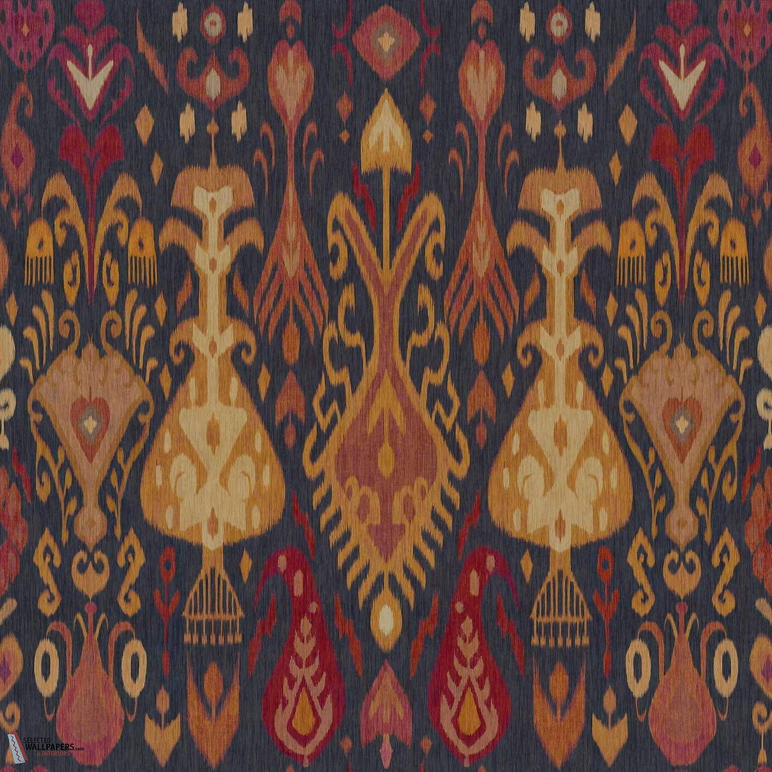 Boho behang-Coordonne-Navy-Non Woven-M2-Selected Wallpapers-Interiors