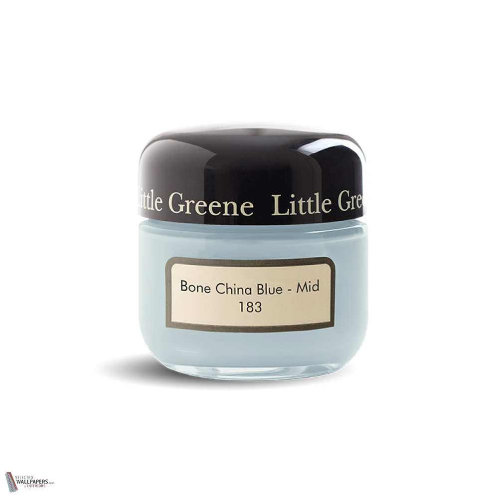 Bone China Blue Mid verf Little Greene 183-Selected-Wallpapers-Interiors