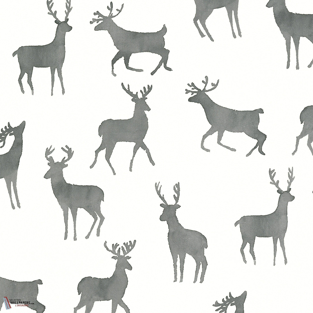 Bucks behang-Thibaut-Basalt black-Rol-Selected Wallpapers-Interiors