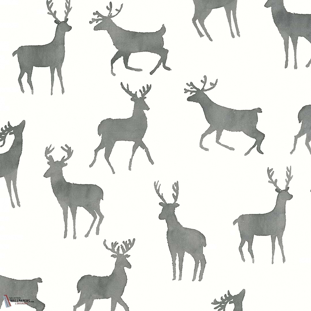 Bucks behang-Thibaut-Basalt black-Rol-Selected Wallpapers-Interiors