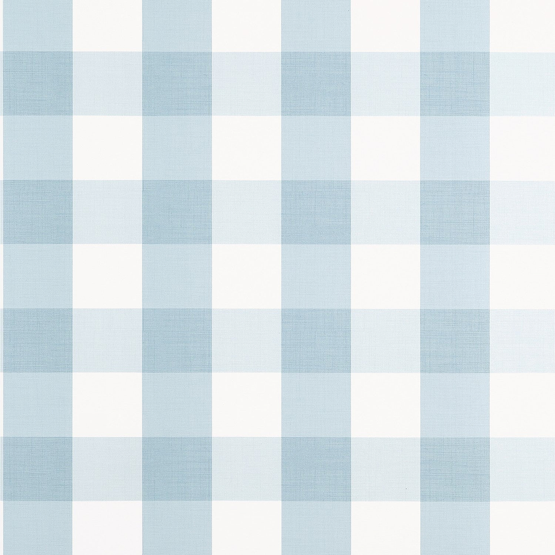 Buffalo Check behang-Thibaut-wallpaper-tapete-Spa Blue-Rol-Selected-Wallpapers-Interiors