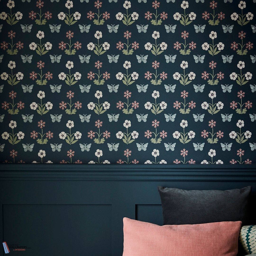 Burges Butterfly-Little Greene-wallpaper-behang-Tapete-wallpaper-Selected Wallpapers