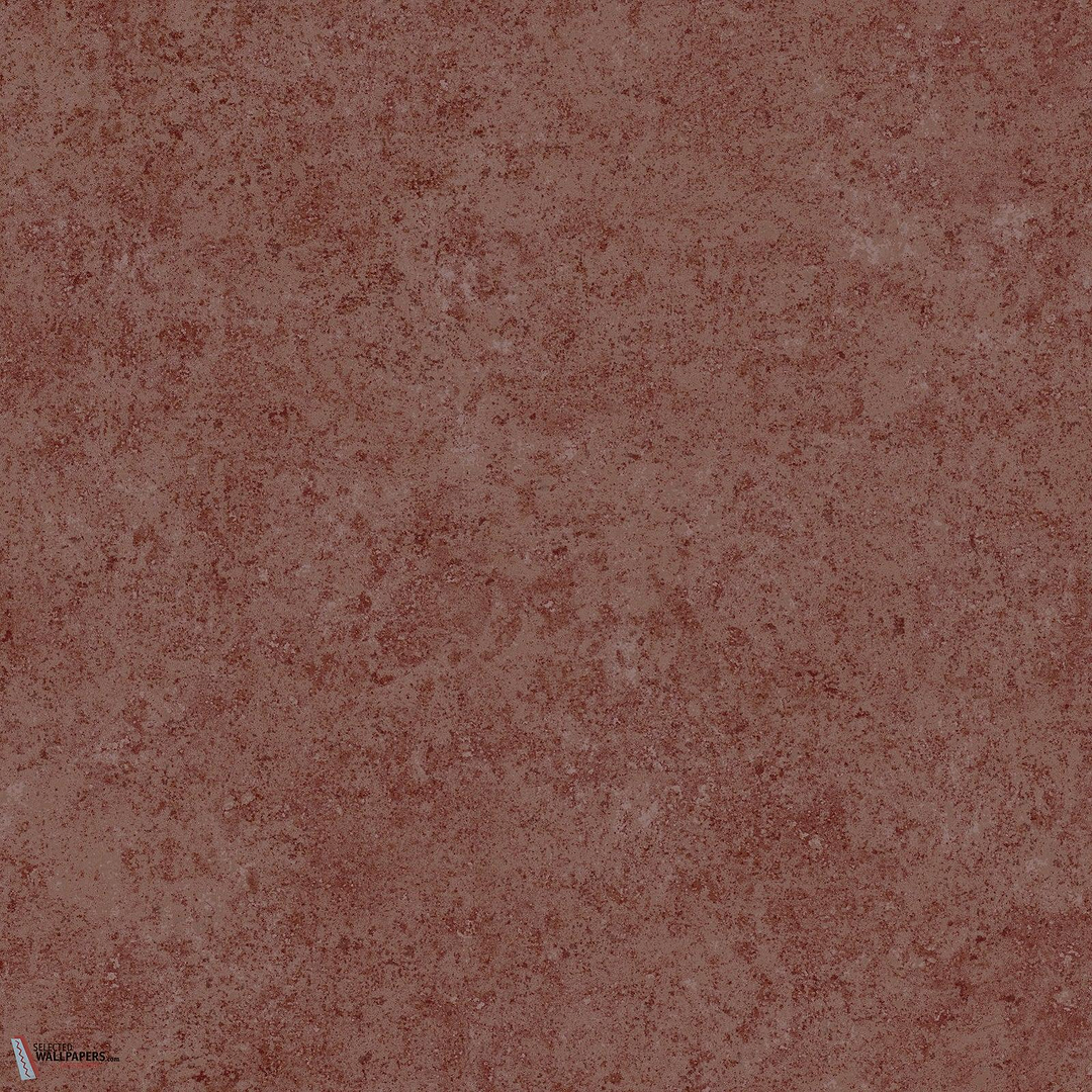 Calcaire Stucco behang-Arte-Burgundy-Rol-Selected Wallpapers-Interiors