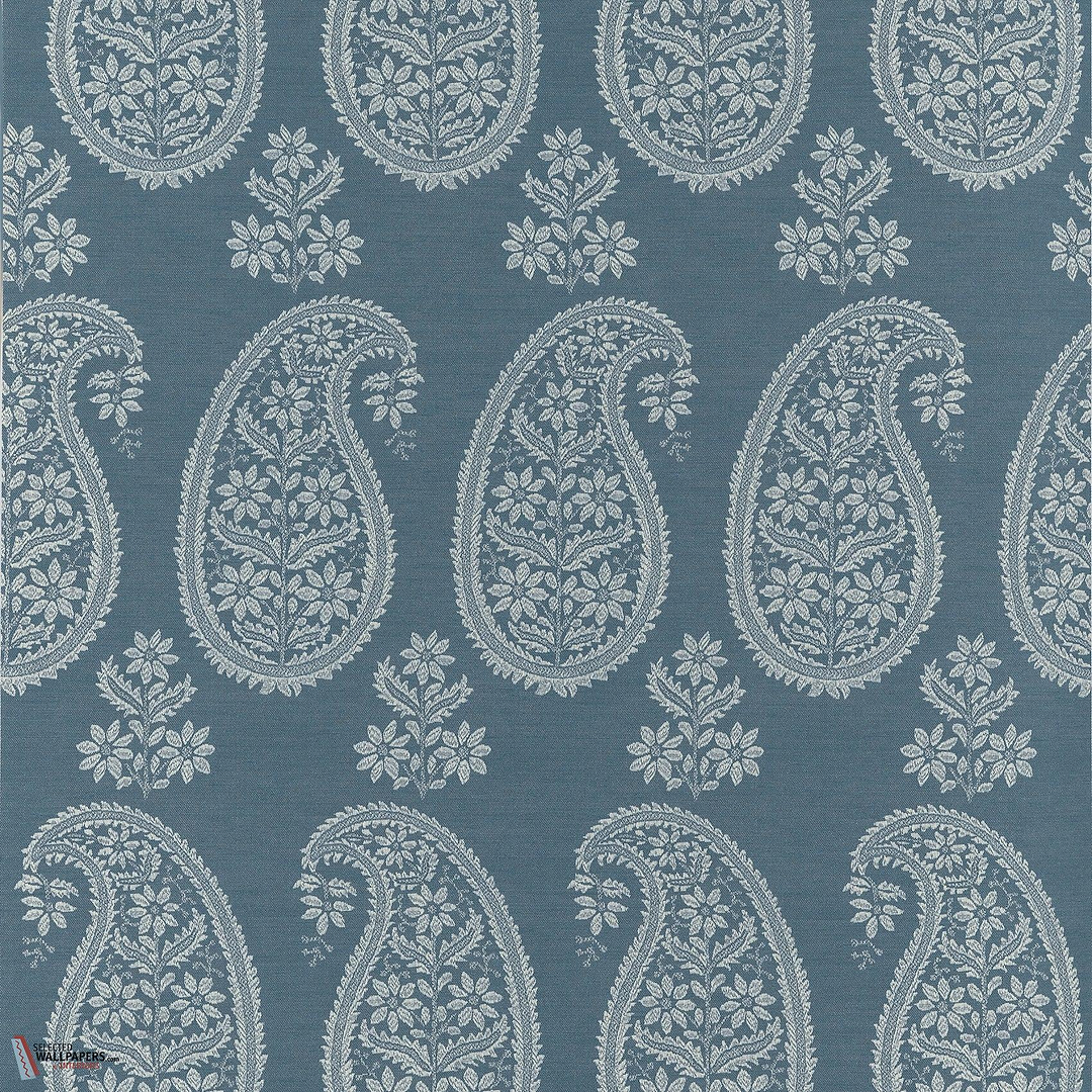 Campania Paisley behang-Anna French-Blue-Rol-Selected Wallpapers-Interiors