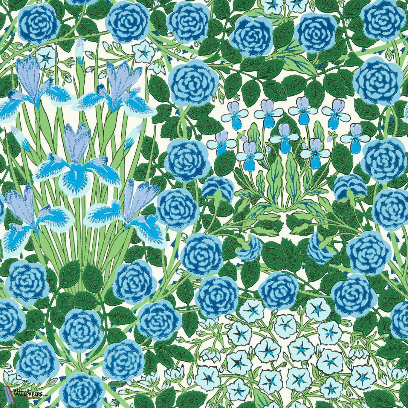 Campanula-behang-tapete-wallpaper-Morris & Co-Peacock/Opal-Rol-Selected-Wallpapers-Interiors