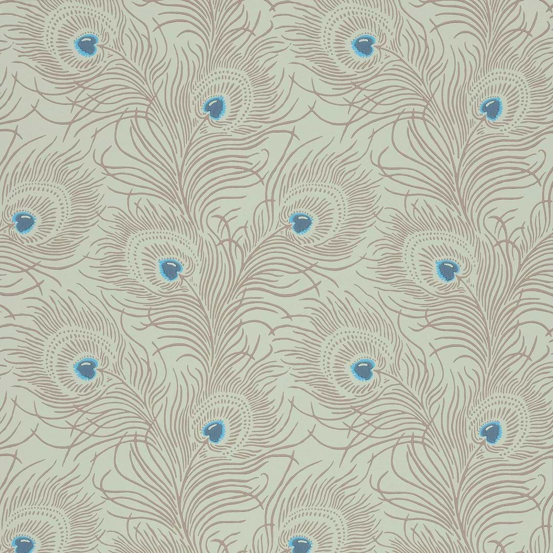 Carlton House Terrace-behang-Tapete-Little Greene-Copper-Rol-0256CTCOPPE-Selected Wallpapers