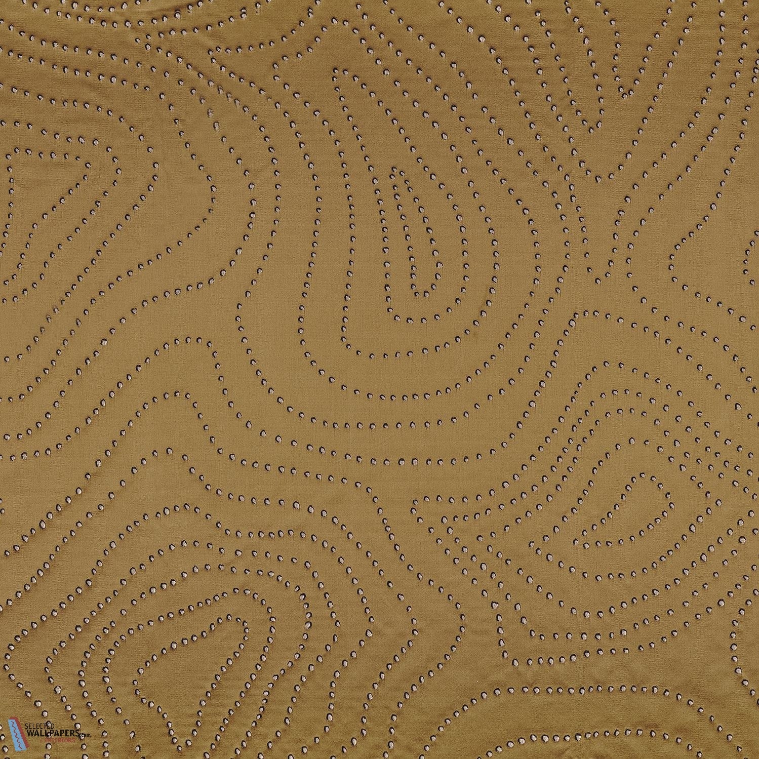 Celebrate stof-Casamance-Kissen-Cushion-Bronze-Meter (M1)-Selected Interiors