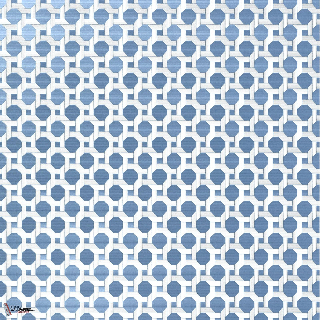 Charter behang-Thibaut-Blue-Rol-Selected Wallpapers-Interiors