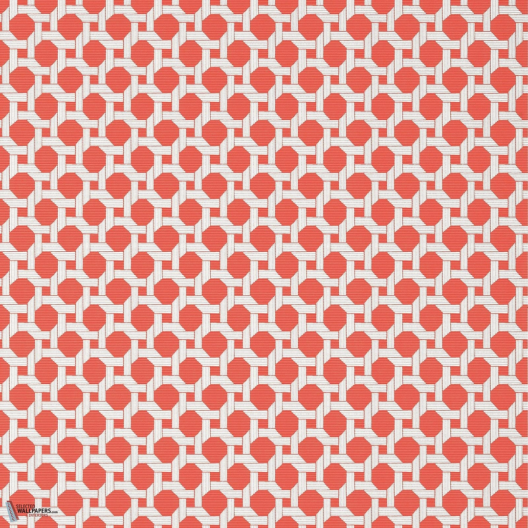 Charter behang-Thibaut-Coral-Rol-Selected Wallpapers-Interiors
