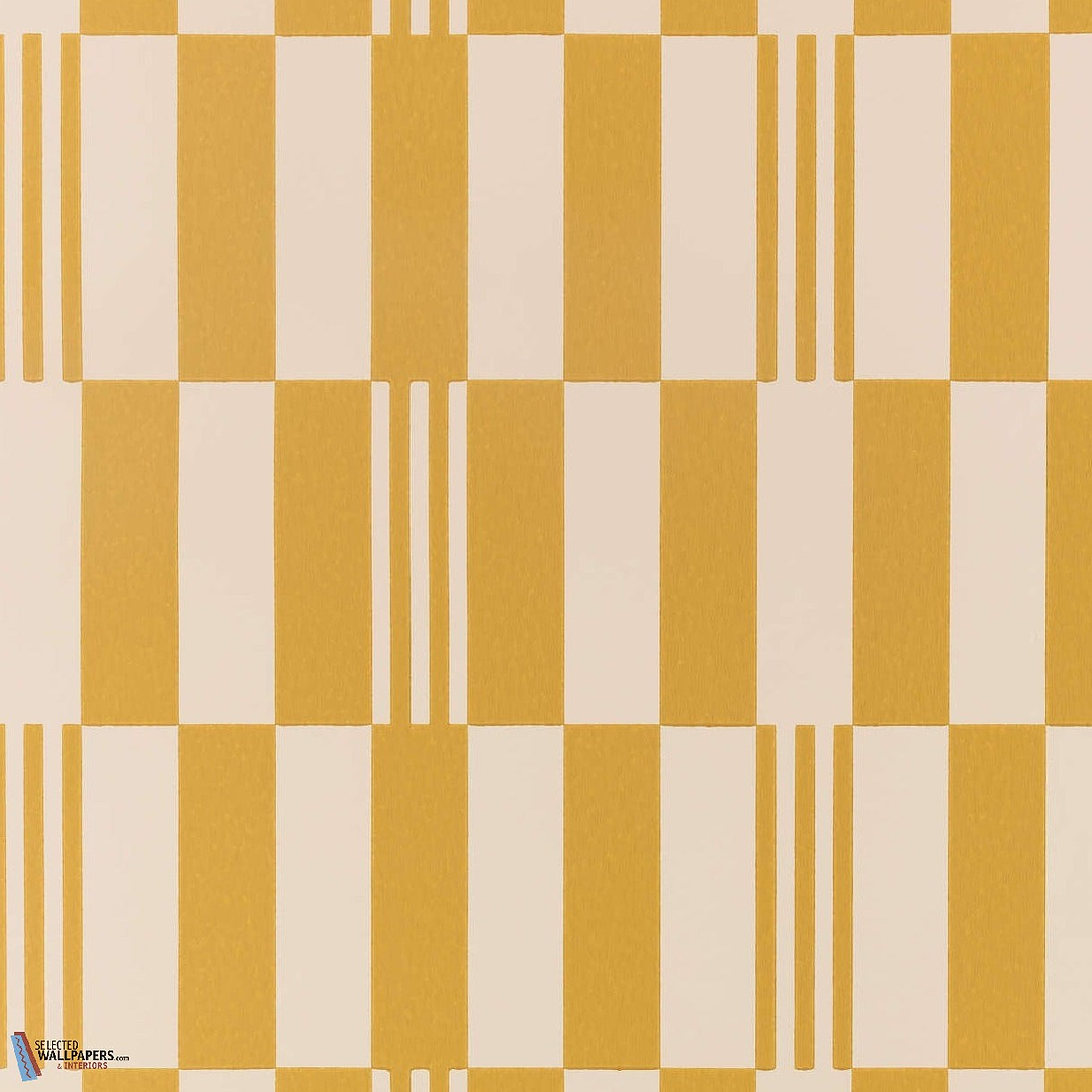 Checkerboard Wallcovering-Kirkby Design-behang-Tapete-wallpaper-Sunshine-Rol-Selected Wallpapers