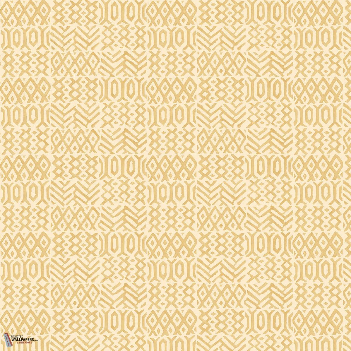 Chimneys behang-GP&J Baker-Ochre-Rol-Selected Wallpapers-Interiors
