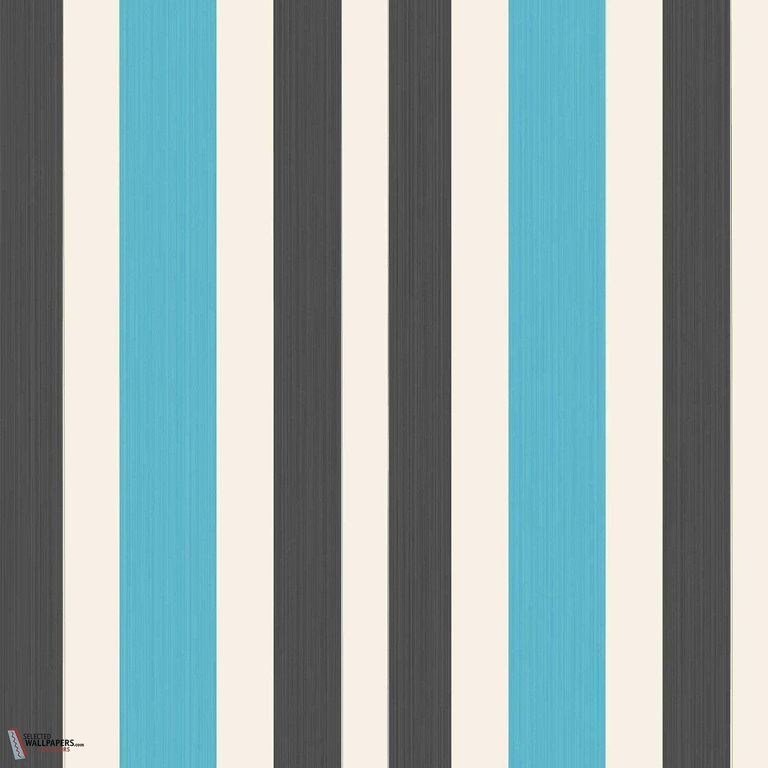 Chromatic Stripe-Behang-Tapete-Farrow & Ball-Off Black-Rol-BP4205-Selected Wallpapers