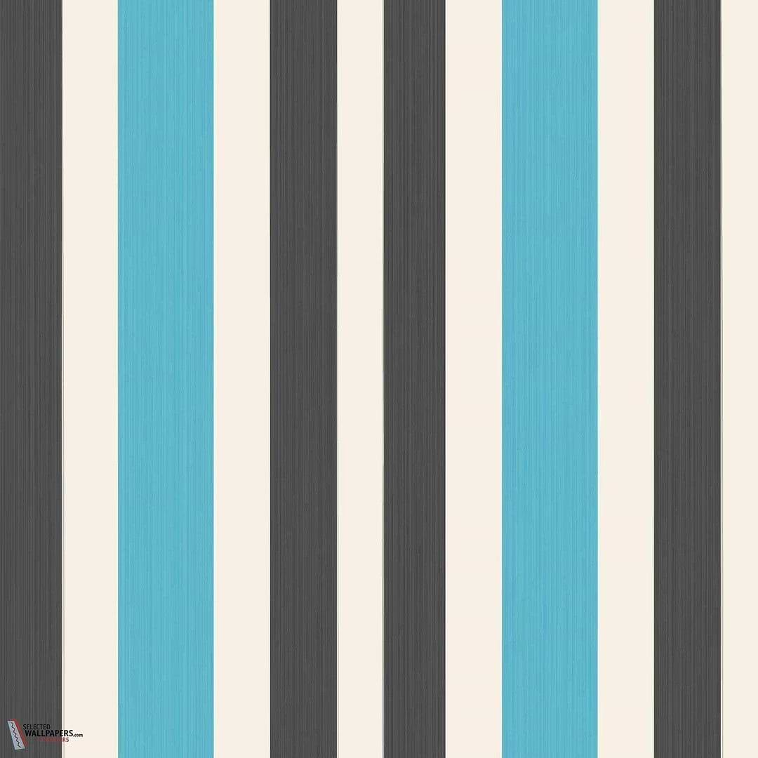 Chromatic Stripe-Behang-Tapete-Farrow & Ball-Off Black-Rol-BP4205-Selected Wallpapers