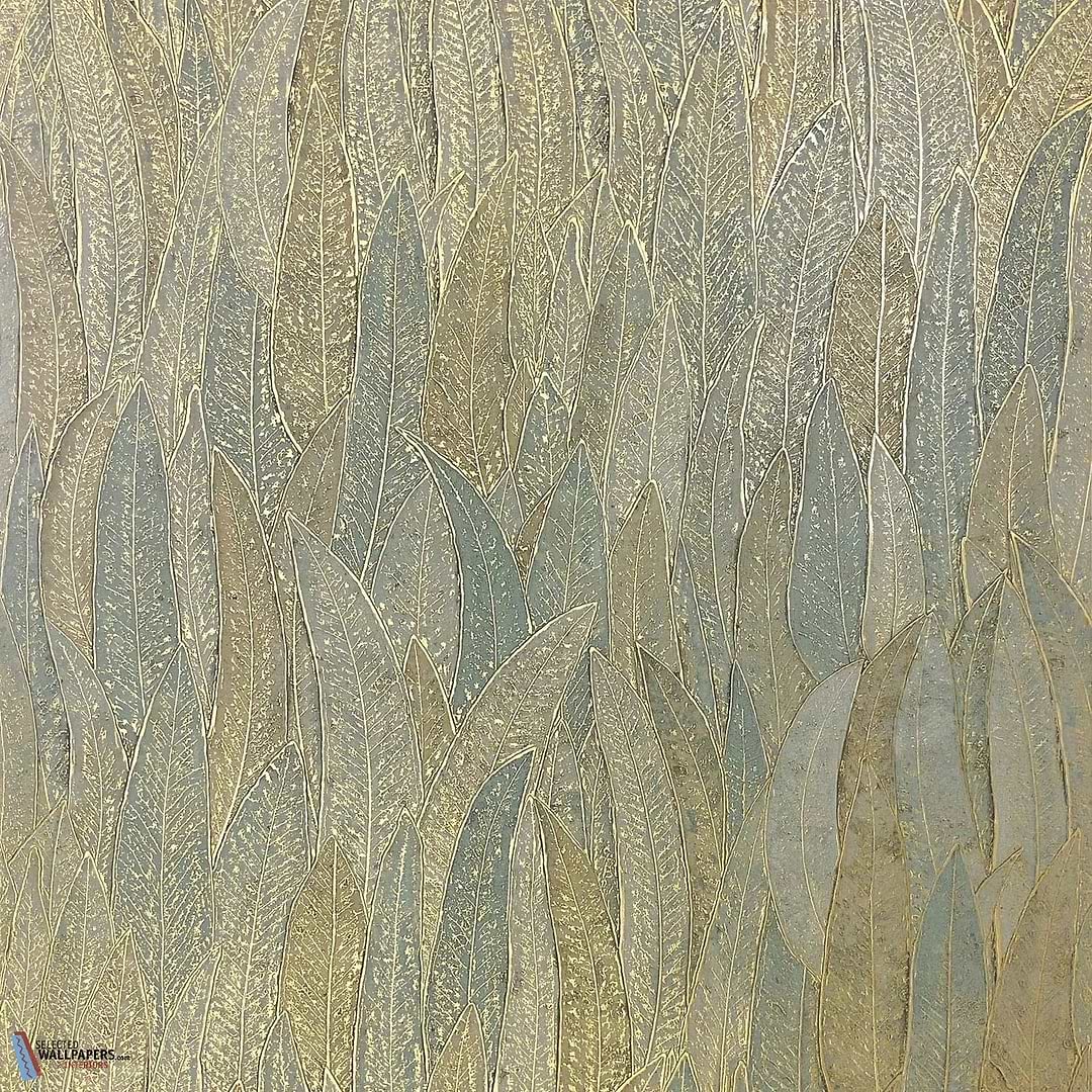 Cinerea-Casamance-wallpaper-behang-Tapete-wallpaper-Vert de Gris/Dore-Rol-Selected Wallpapers