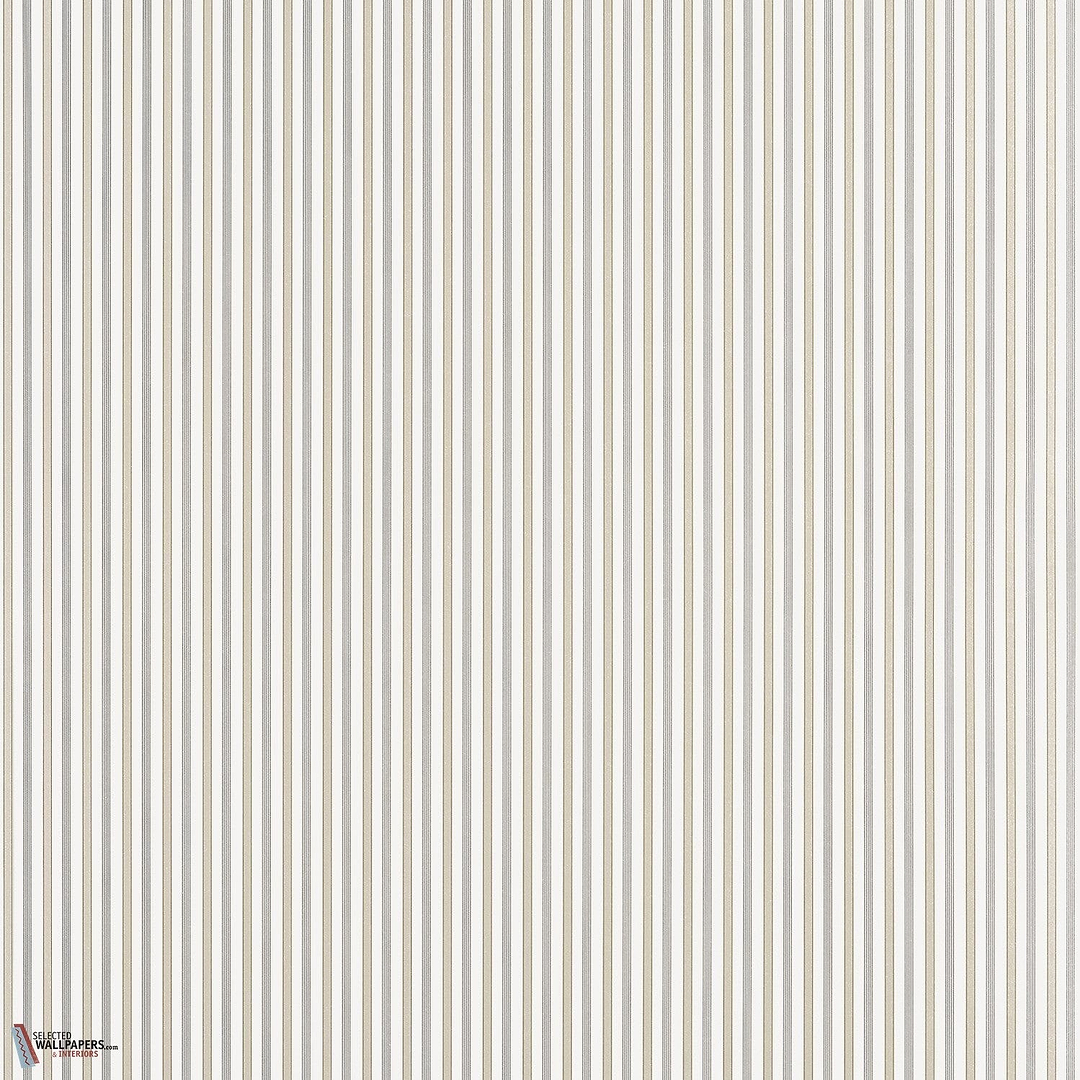 Conner Stripe behang-Thibaut-wallpaper-tapete-Beige and Grey-Rol-Selected-Wallpapers-Interiors