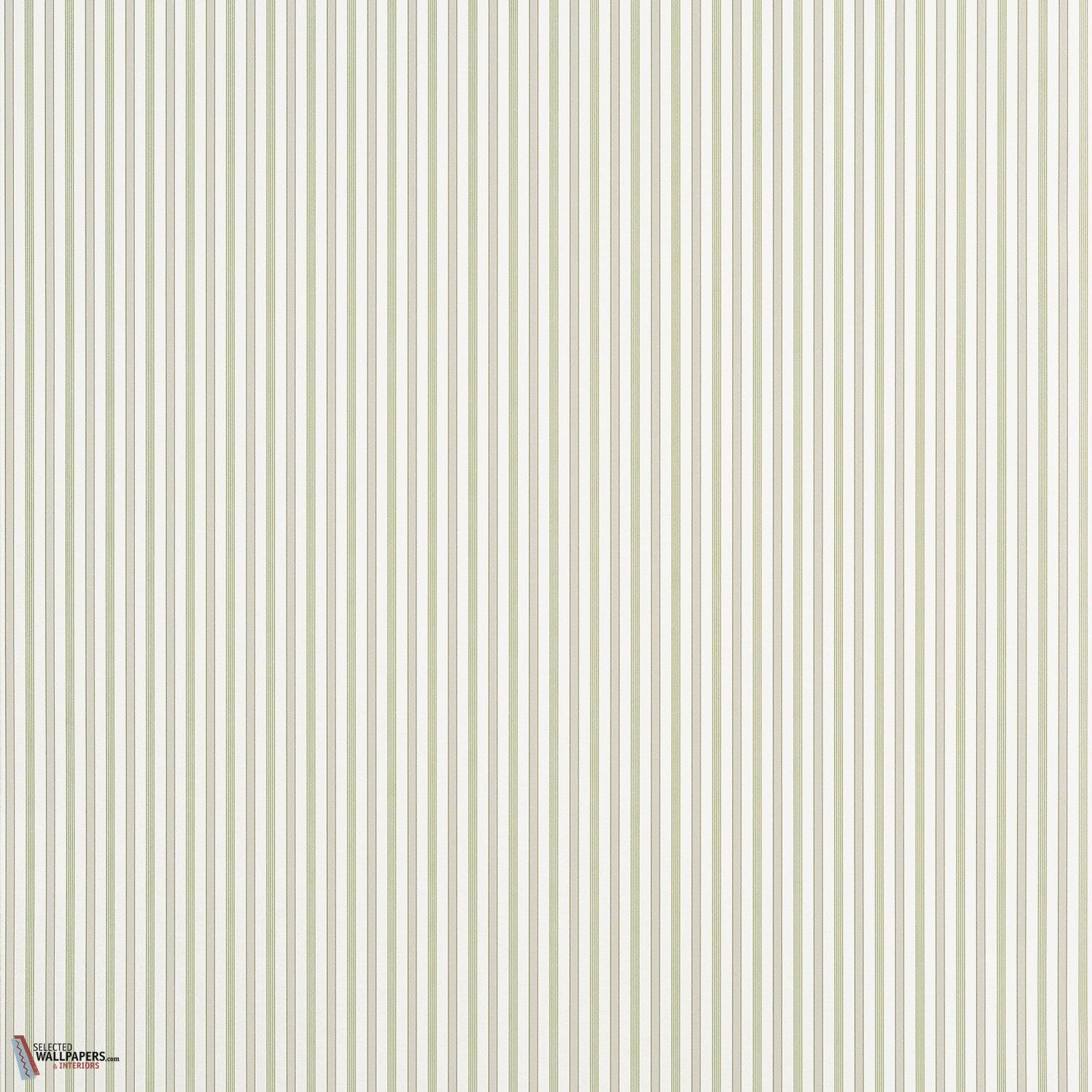 Conner Stripe behang-Thibaut-wallpaper-tapete-Green and Beige-Rol-Selected-Wallpapers-Interiors