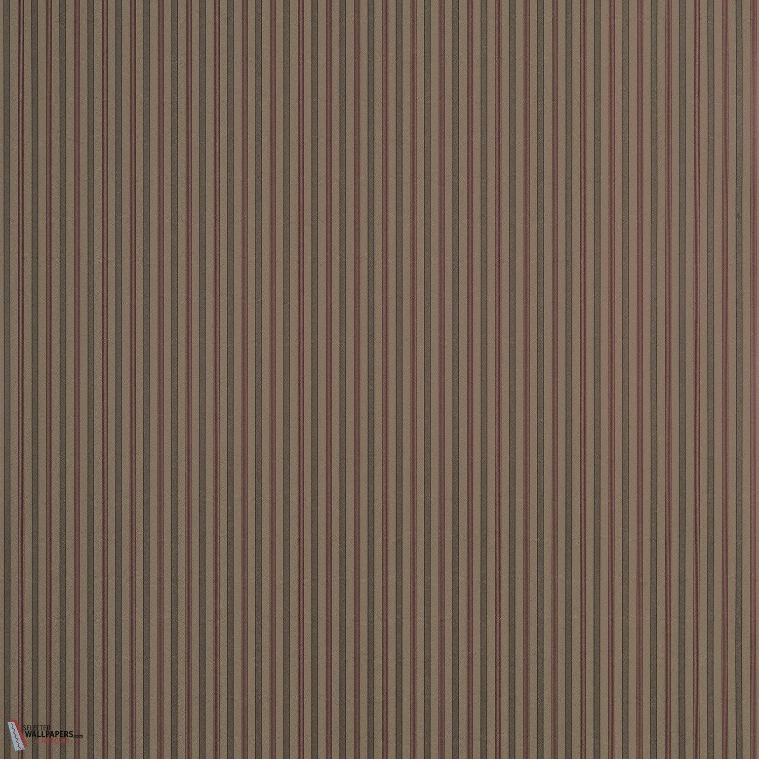 Conner Stripe behang-Thibaut-wallpaper-tapete-Brown-Rol-Selected-Wallpapers-Interiors