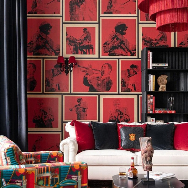 Cotton Club behang-Mind the Gap-Selected Wallpapers-Interiors