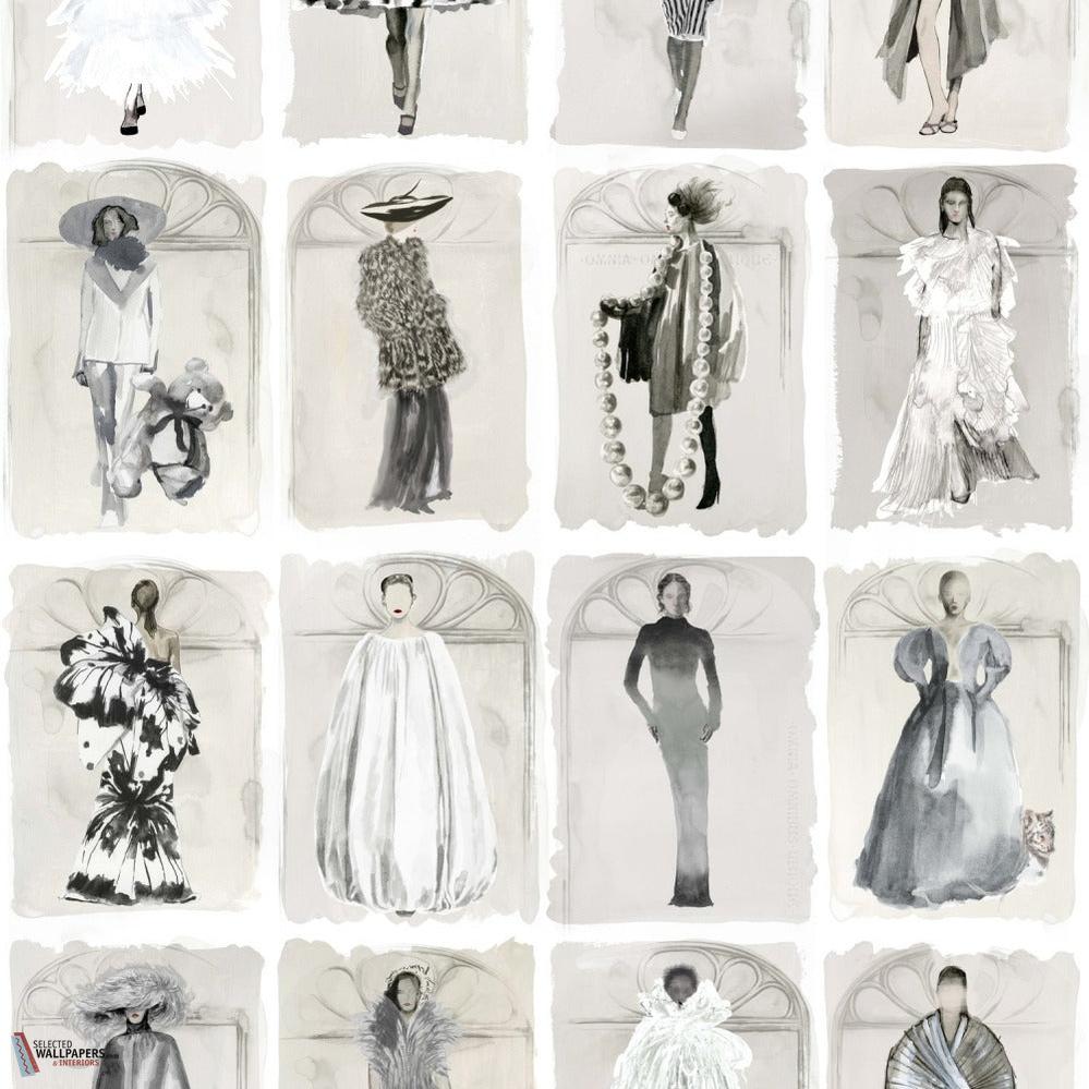 Couture Carousel windows behang-Cole & Son-Monochrome pearl-Rol-Selected Wallpapers-Interiors