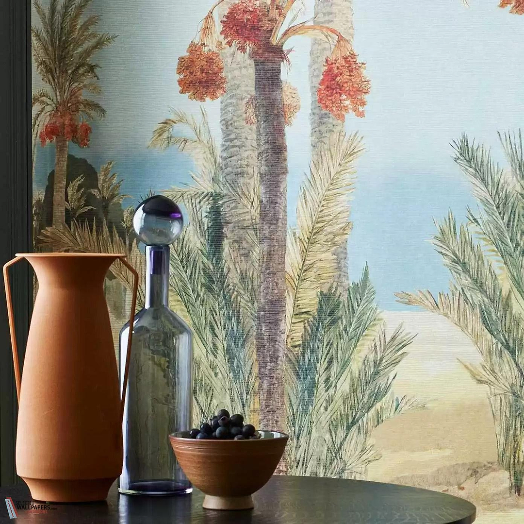 Date Palm behang-1838 wallcoverings-Selected Wallpapers-Interiors