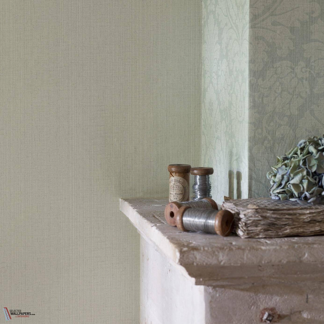Fabienne behang-Sanderson-Selected Wallpapers-Interiors