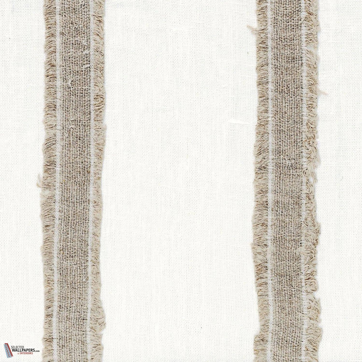 Fleur Bleue stof-Casamance-Écru naturel-Meter (M1)-Selected Wallpapers-Interiors