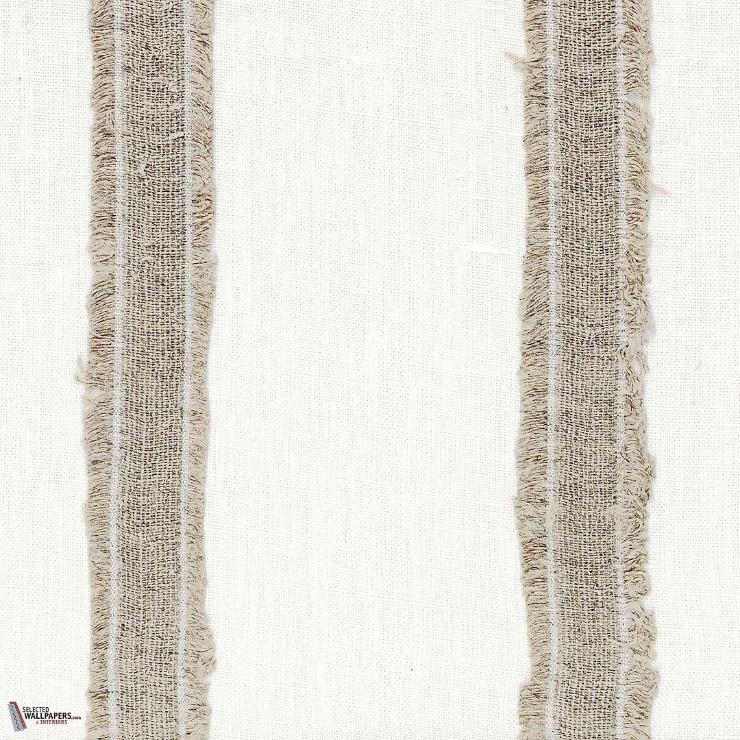 Fleur Bleue stof-Casamance-Écru naturel-Meter (M1)-Selected Wallpapers-Interiors