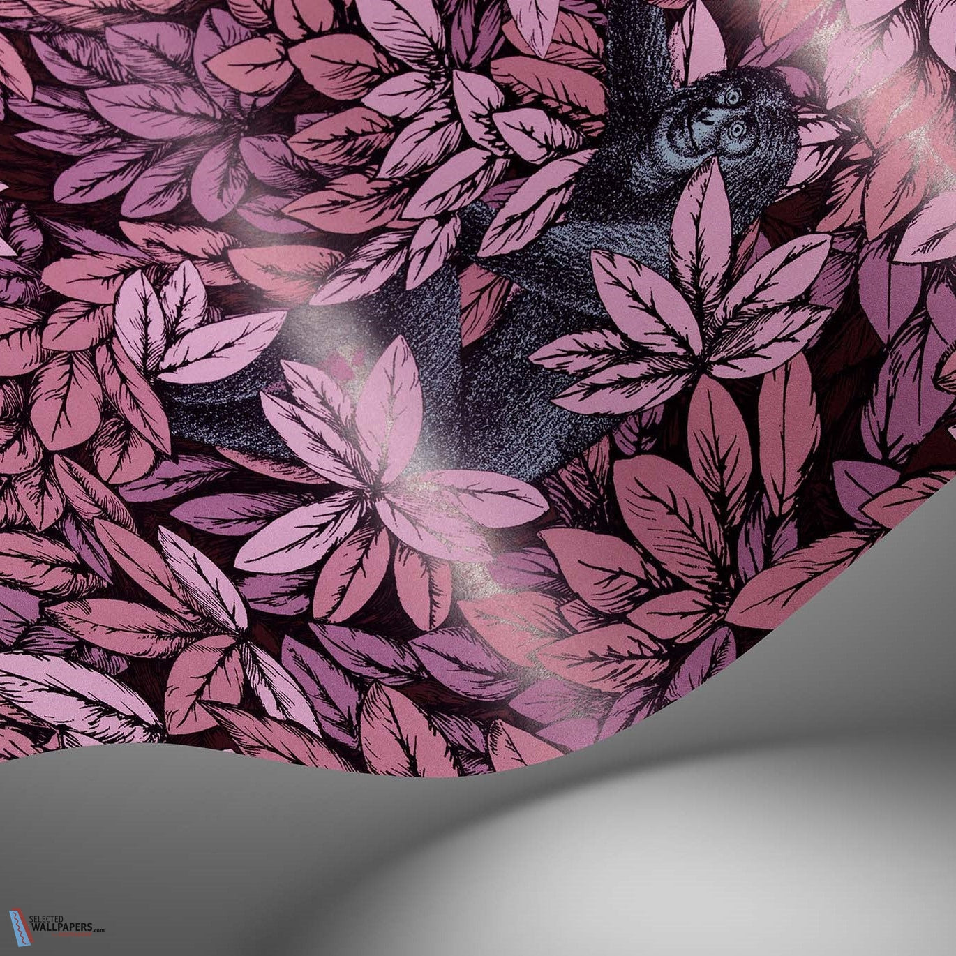 Foglie e Scimmie-behang-Tapete-Cole & Son-Selected Wallpapers
