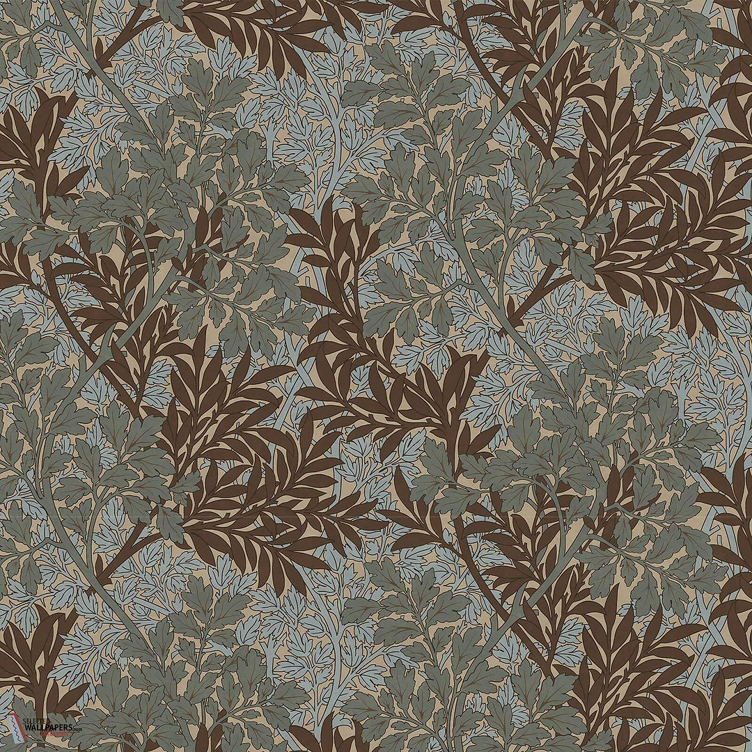 Foliage behang-House of Hackney-Forest-200 cm-Rol-Selected Wallpapers-Interiors