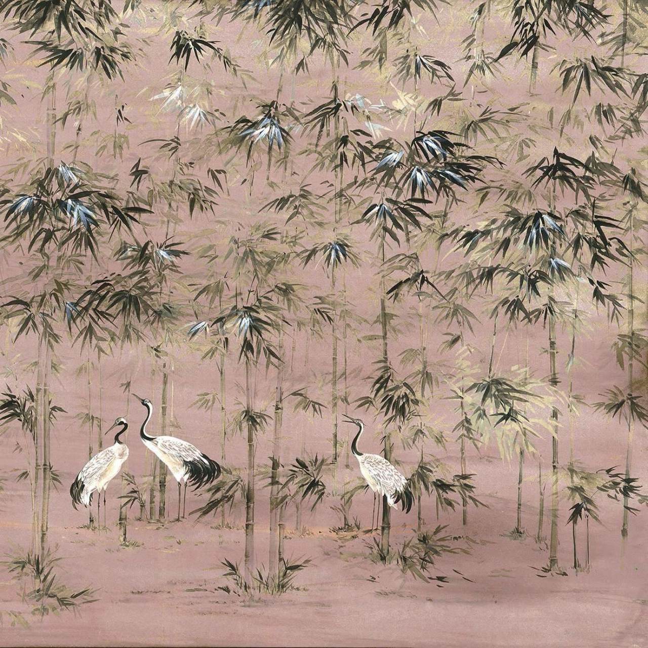 Garzas-Coordonne-behang-tapete-wallpaper-Rose-Non Woven-Selected-Wallpapers-Interiors