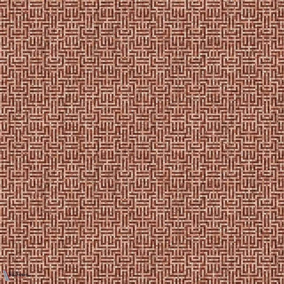 Geometricum behang-Coordonne-Clay-Rol-Selected Wallpapers-Interiors