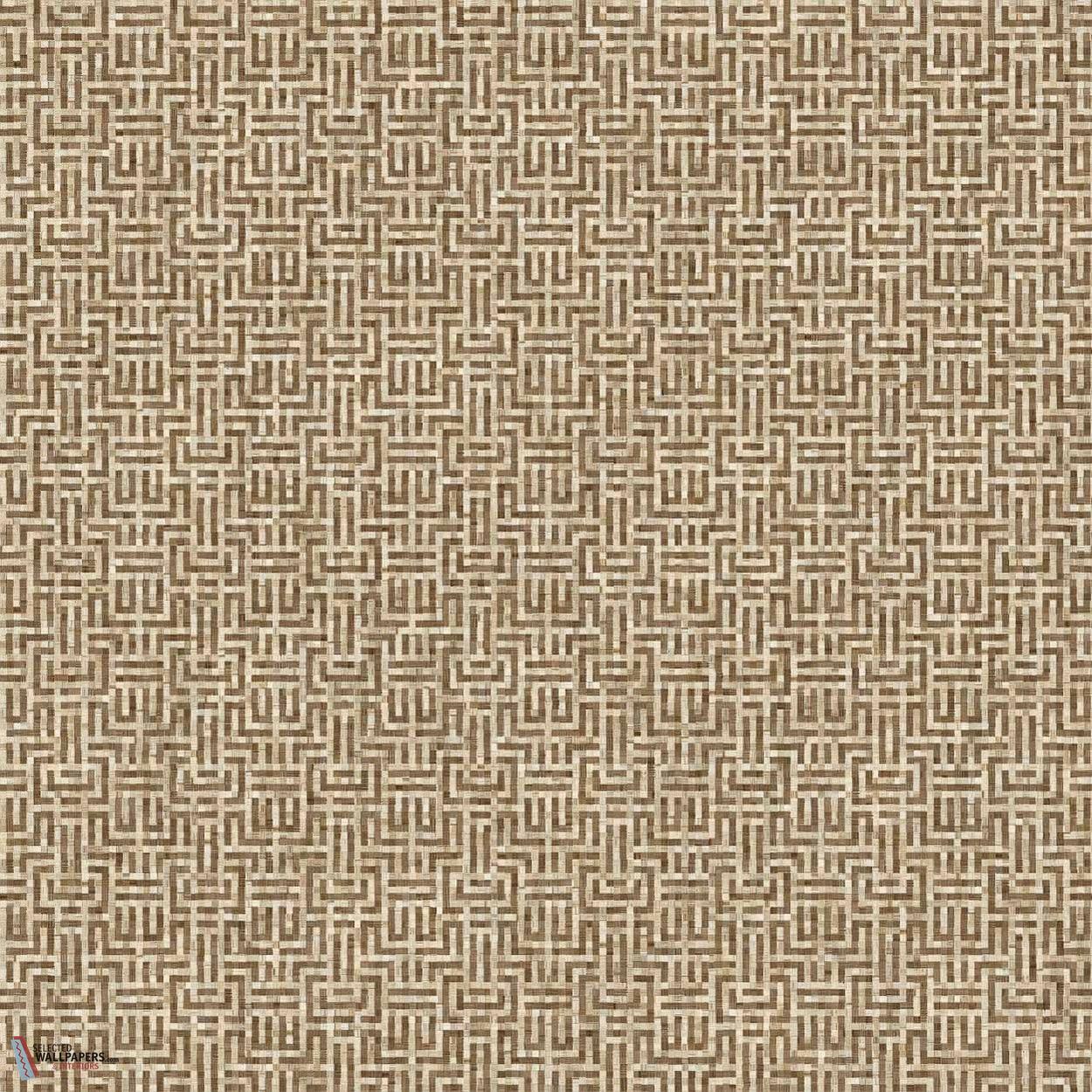 Geometricum behang-Coordonne-Cocoa-Rol-Selected Wallpapers-Interiors