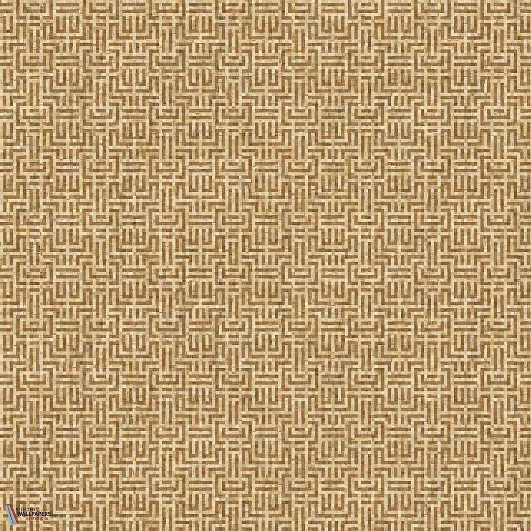 Geometricum behang-Coordonne-Curry-Rol-Selected Wallpapers-Interiors