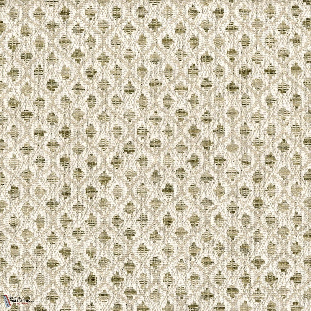 Halona stof-Casamance-Kaki-Meter (M1)-Selected Wallpapers-Interiors