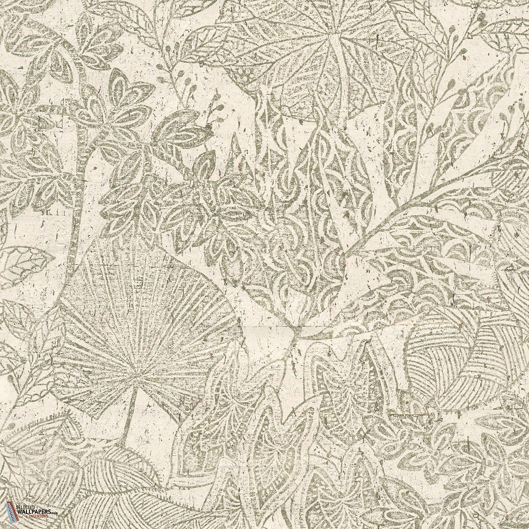 Hortus behang-Arte-Silvery White-Meter (M1)-Selected Wallpapers-Interiors