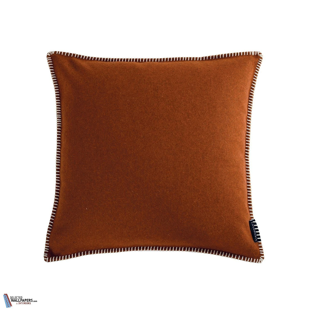 Housse de Coussin Arthur's Seat-Kussen-Casamance-Cushion-Terre de Sienne-45 x 45 cm-Selected Interiors