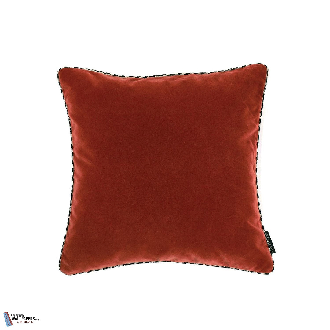 Housse de Coussin Dolce Vita-Kussen-Casamance-Cushion-Orange Brulee-45 x 45 cm-Selected Interiors