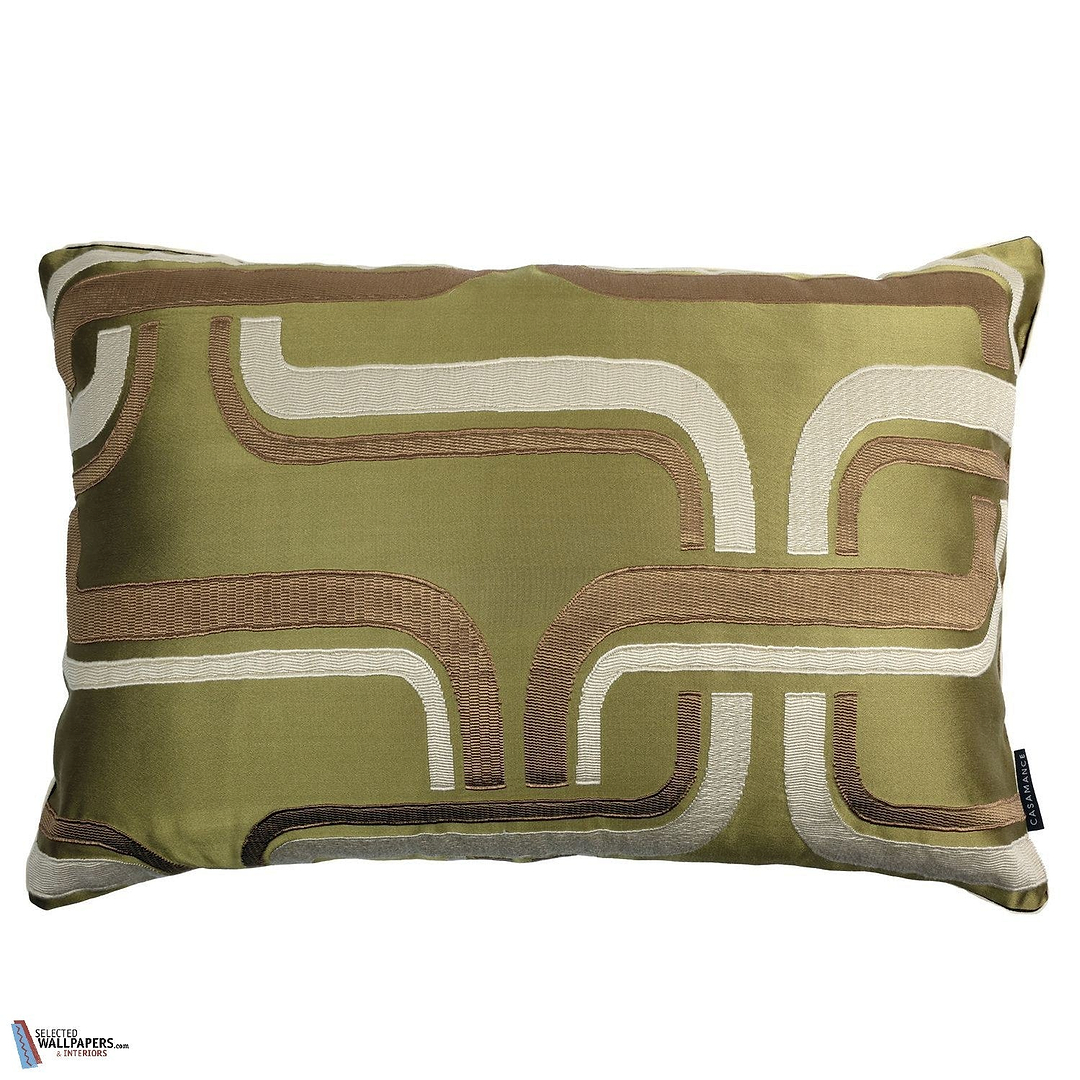 Housse de Coussin Luminescence-Casamance-kussen-cushion-kissen-Olive-60 x 40 cm-Selected Interiors